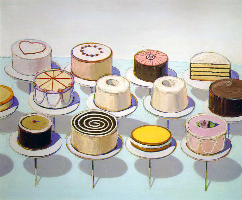 Wayne Thiebaud: Cakes, National Gallery of Art