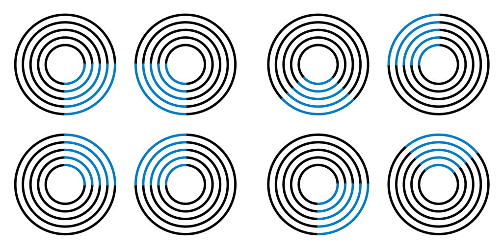 Diagram 1: Circles with Blue adapted from Donald Hoffman